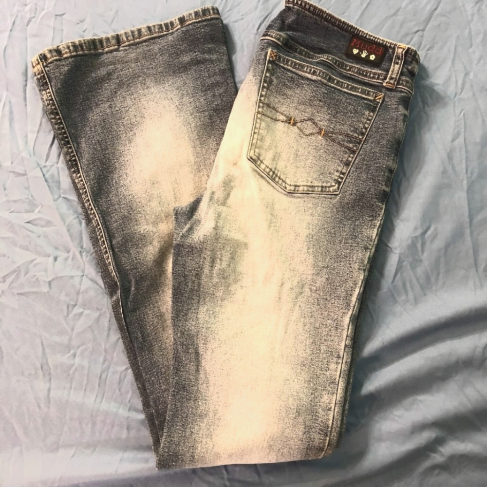 Mudd jeans, juniors size 7, flare bottom